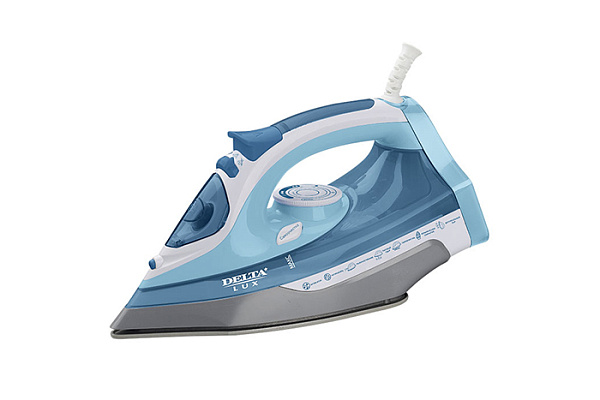 Утюг DELTA LUX  DL-712  2400Вт.КЕРАМИКА,АНТИКАПЛЯ,АНТИНАКИПЬ, (8)
