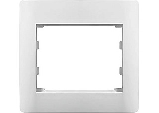 Рамка Profitec Corsa ST бел GLOSS 1СП (PC-пласт) (910149)