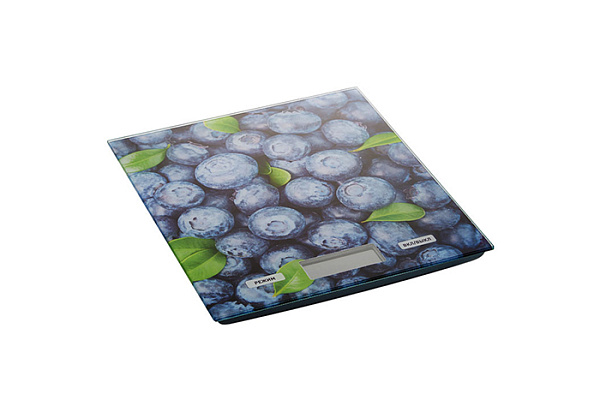 Весы настольные электронные DELTA КСЕ-26 ЧЕРНИКА 5кг.LCD-дисплей, автообнуление/автоотключение.