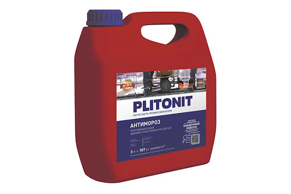 Добавка PLITONIT для раствора АнтиМороз (3,0л) (5435)