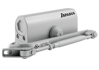 Доводчик ISP 430 (от 50 до 110кг) морозостойкий (серебро) (506)