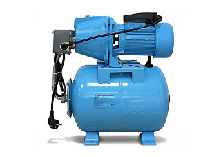 Насосная станция OASIS SR 60/37С-24 (Чугун,600Вт,Расход-60л/мин,Напор-37м,Глубина-8м,Емкость-24л)