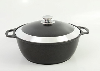 Кастрюля-жаровня антиприг.покр., г.Кукмор 4,0л (ж44а)