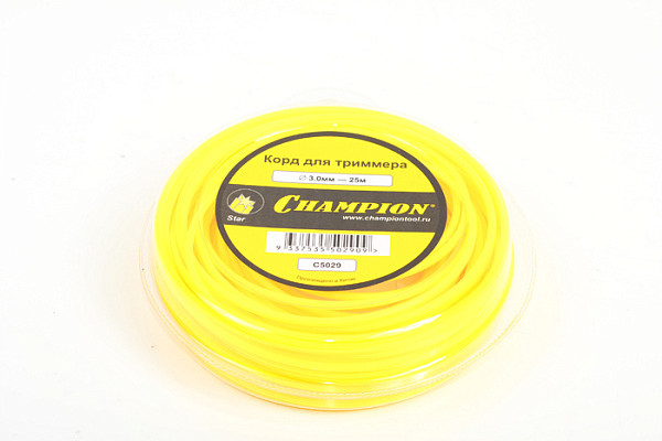 Леска CHAMPION звезда 3,0мм х 25м (С5029)