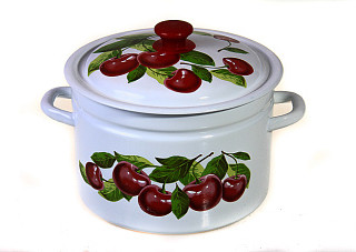 Кастрюля эмалированная г.Керчь 8,0л (41804-202/6) 