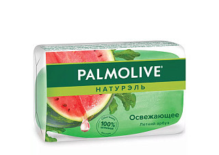 Мыло глицериновое PALMOLIVE (ПАЛМОЛИВ) Арбуз натурэль освежающее 90г/72 (22542) (940)