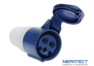 Розетка TDM 213 переносная 2Р+РЕ 16А 220В IP44 (0603-0010)