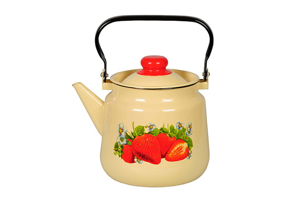 Чайник эмал.3,5л.с рис. 1с26с Северсталь