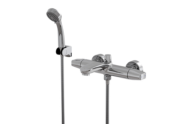 Смеситель для ванны MIXLINE ML39-01 Organic (Латунь,Длина излива 17см,Кран-букса 1/2")