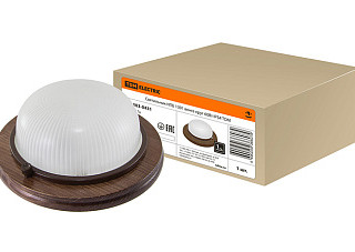 Светильник TDM НПБ1301 венге круг 60Вт IP54 (0303-0431)