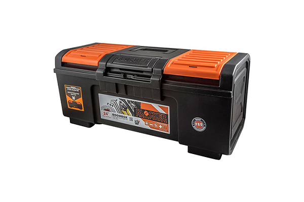 Ящик для инструментов Boombox 24" черный/оранжевый (BR3942ЧРОР)