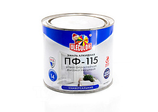 Эмаль ПФ 115 OLECOLOR голубой (1,8кг)