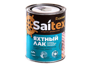 Лак яхтный САЙТЕКС алкидно-уретановый, глянцевый (0,9л)