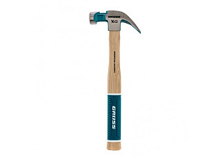 Молоток-гвоздодер GROSS,450 г, угол 45, магнит, обрезиненная рукоятка AMERICAN HICKORY (10415)