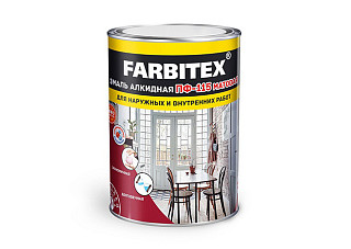 Эмаль ПФ 115 FARBITEX матовая белый (2,7кг)