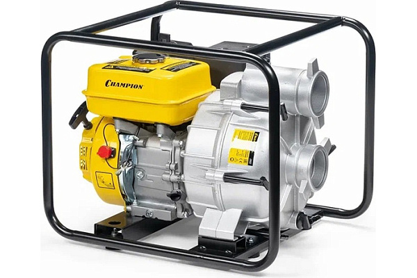 Мотопомпа CHAMPION GTP80 грязная вода (1300л/мин,7,0лс, 34,3кг, 3,0")