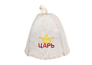 Шапка Царь "Банные штучки", войлок / 20 (41032)