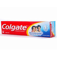 Зубная паста COLGATE (КОЛГЕЙТ) Максимальная защита от кариеса - свежая мята синяя 50мл (003)