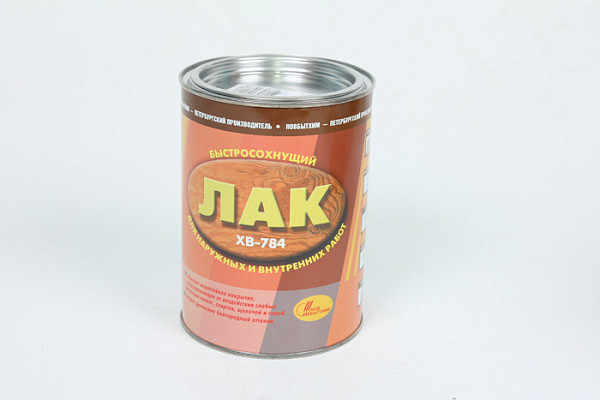 Лак ХВ 784 НОВБЫТХИМ бесцветный (1,0л) 