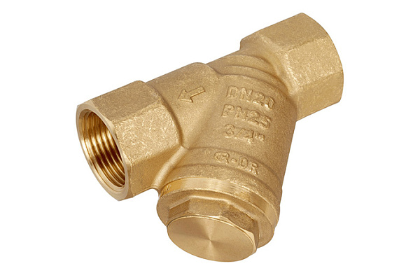 Фильтр латунный косой ДУ40 (1 1/2) Г/Г