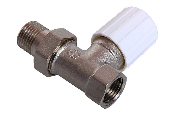 Клапан AQUALINK прямой регулирующий для радиатора с уплотнением ВН-НР ДУ 15  (02595/02673) (100/10)