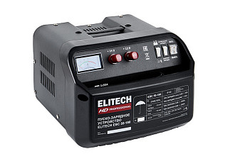 Пускозарядное устройство ELITECH HD EBC 50/180 (12-24В, заряд 25/40А, пуск 180А)