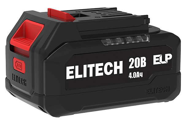 Дрель-шуруповерт ударный ELITECH ДА 21УБЛ2 20В, б/щет, 2х4,0Ач Li-ion (Е2201.048.02)