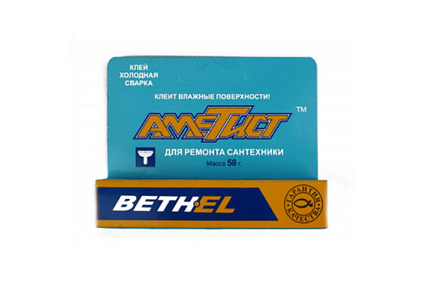 Холодная сварка АМЕТИСТ для сантехники 58г