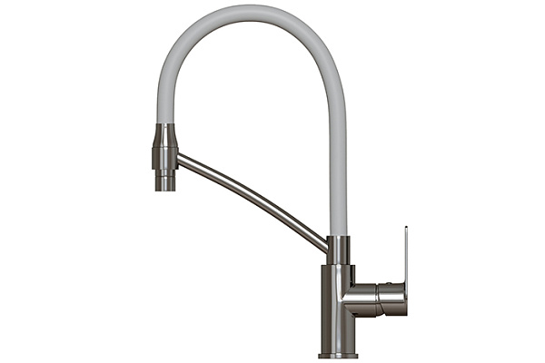 Смеситель для кухни 35к MIXLINE ML26-10 Life (Латунь,Длина излива 23см,Картридж 35мм,б/отв,бок. руч)