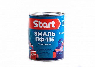 Эмаль ПФ 115 СТАРТ салатная ( 0,8кг)