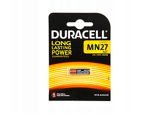 Элемент питания 27 DURACELL MN27 ALKALINE, в блистере, 12 В (352)