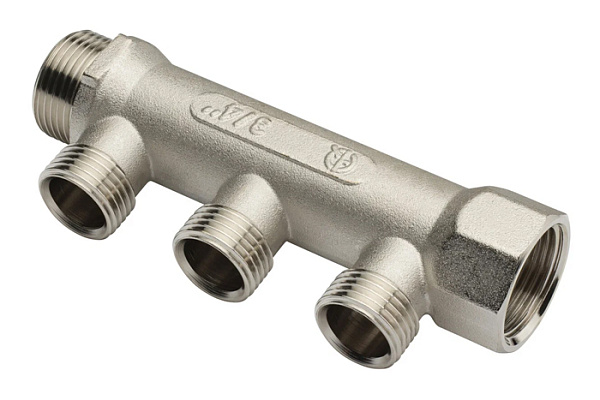 Коллектор резьбовой AQUALINK ДУ 3/4x3/4x1/2x3 (02422) (50/2) 