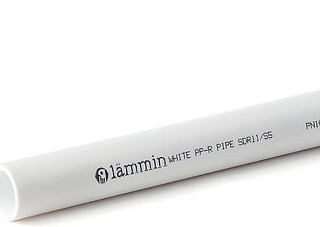 Труба полипропиленовая PN10 50х4,6 Lammin БЕЛЫЙ (40/4)