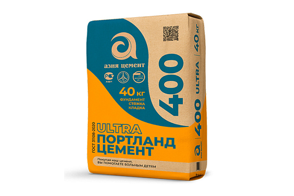 Цемент М-400 Азия (Пенза) (40,0кг)