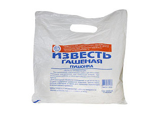 Известь-пушонка малоактивная, 3кг гашеная "СТС"