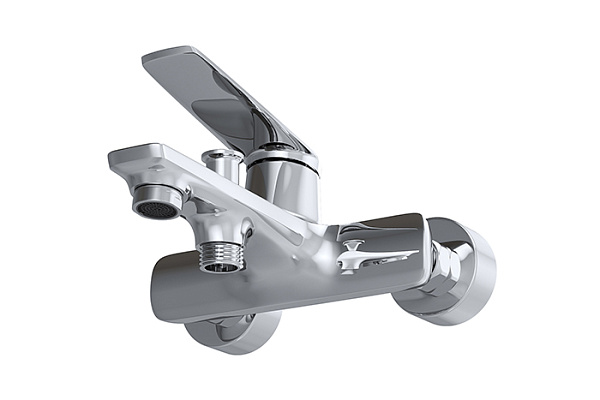 Смеситель для ванны 35k MIXLINE ML25-01 Real (Латунь,Высота излива 11см,Картридж 35мм)