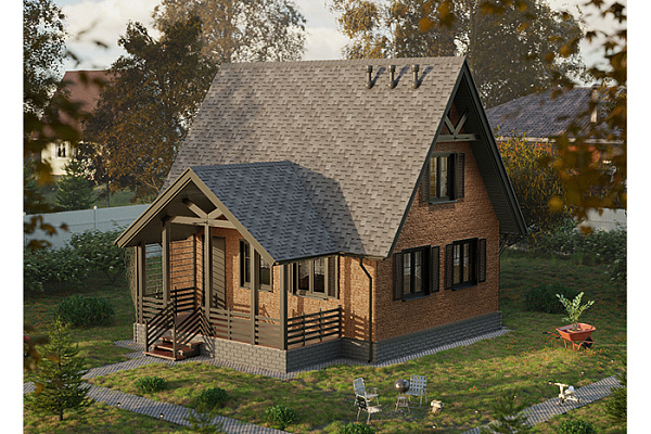 Сайдинг Docke Софит PREMIUM сплошной ШОКОЛАД (3000х305мм, 0.92м²) (в упак. 16шт)