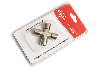 Крестовина, 1/4" ММММ ELITECH 0704.028100