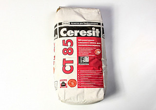 Клей-штукатурка CERESIT CТ85 для пенополистирола 25,0кг (792179)