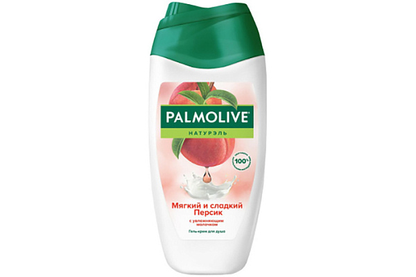 Гель для душа PALMOLIVE натурель мягкий и сладкий персик 250мл (1/12)