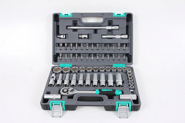 Набор STELS слесарно-монтажный,1/2, CrV, 60 предметов, пр-во Тайвань (14103)