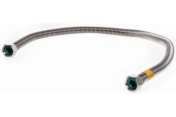 Подводка сильфонная для газа AQUALINK (3/4) Г/Г 120см (50/1) (07037) 