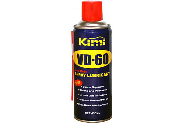 Смазка многофункциональная проникающая Kimi МК-60 Anti-Rust Spray Lubricant (аэрозоль) 450мл (МК60)