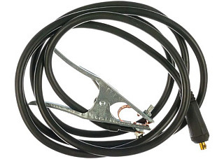 Кабель сварочный ELITECH 3м, 25мм2, DX50, зажим заземления 0606.000400