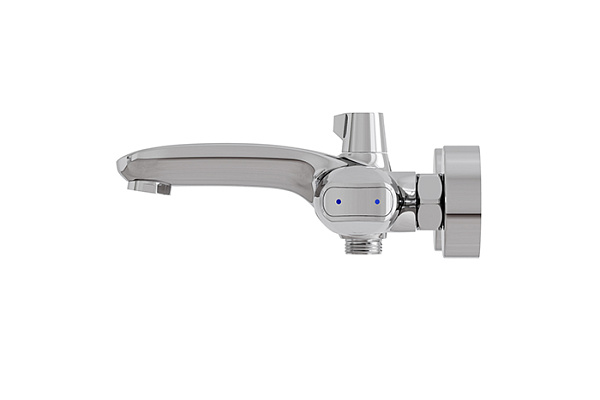 Смеситель для ванны MIXLINE ML39-01 Organic (Латунь,Длина излива 17см,Кран-букса 1/2")