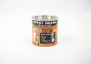 Грунт-эмаль по ржавчине 3 в 1 DALI зленый RAL 6029 (0,75л)