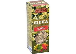 Щепа для копчения BOYSCOUT Клен 1,0л (61527)