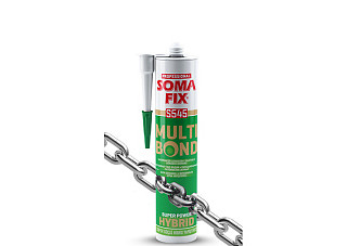 Клей SOMA FIX (гибридный MULTI BOND, белый) 290мл Турция S545