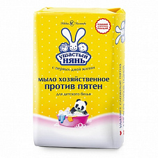 Мыло хозяйственное УШАСТЫЙ НЯНЬ Детское пятновыводное 180гр (11387/876)