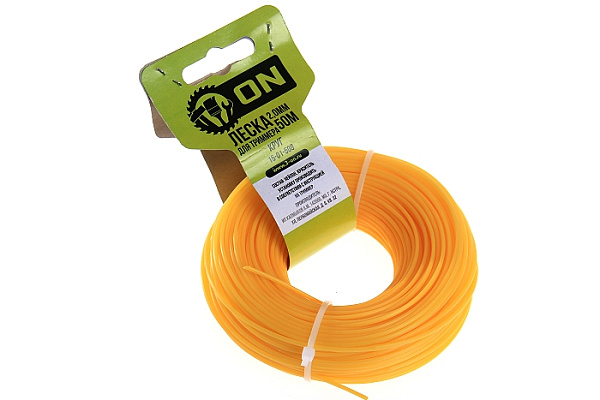 Леска для триммера ON круглая 2,0мм х 50м (15-01-508)